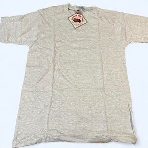 Vintage Fruit of the Loom Light Gray Men's Tee